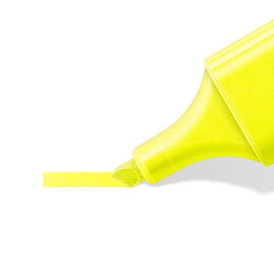 Staedtler Textsurfer Highlighter Bright Yellow 364C100 - Image 3