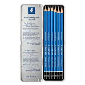 Staedtler Mars Lumograph Artists Pencils - Pack of 6