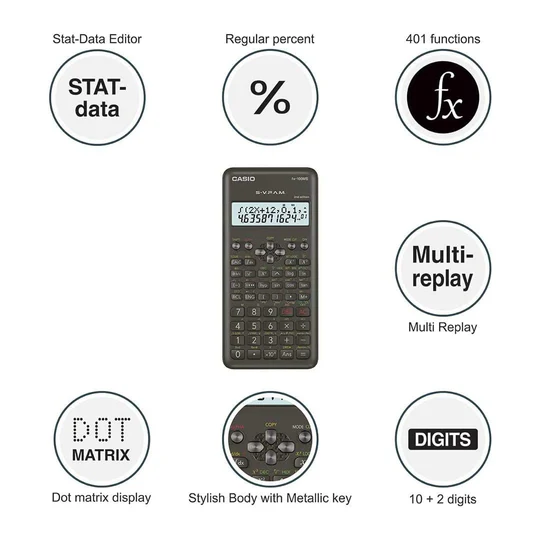 Casio Calculator - FX100MS - Image 2